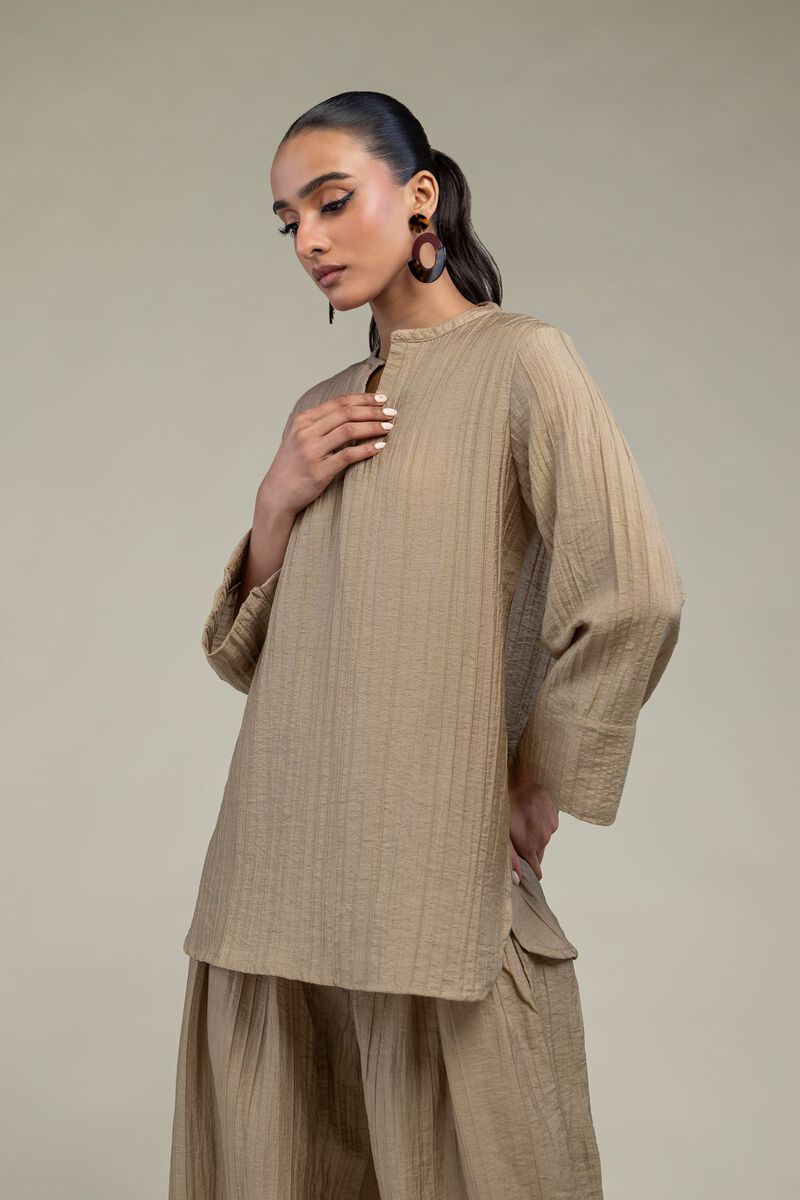 Dyed | Blended Crinkle | Tunic | USD 40.00