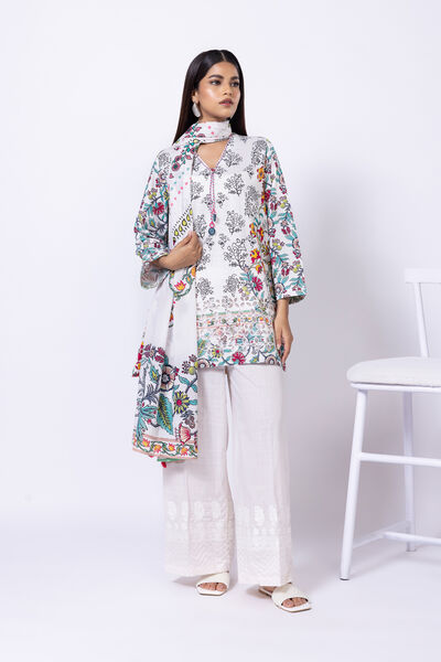 Embroidered | Crosshatch Poplin | Kurta | USD 17.50
