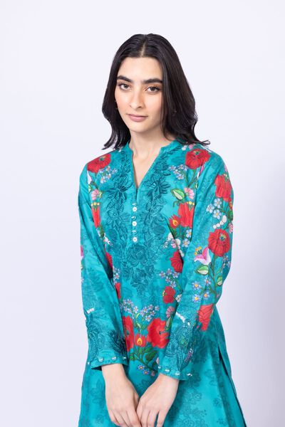 Embroidered | Cotton Viscose | Kurta | USD 20.00