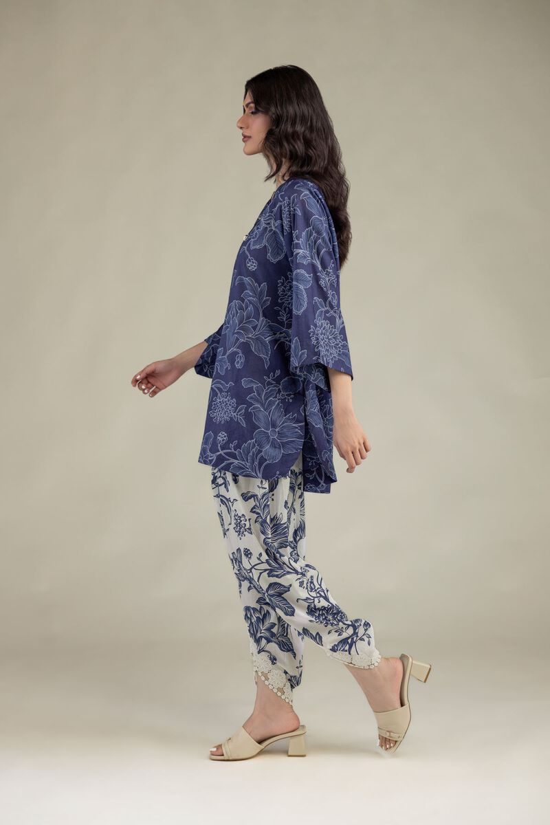 Embroidered | Cambric | Floral Cambric Pants | USD 30.00