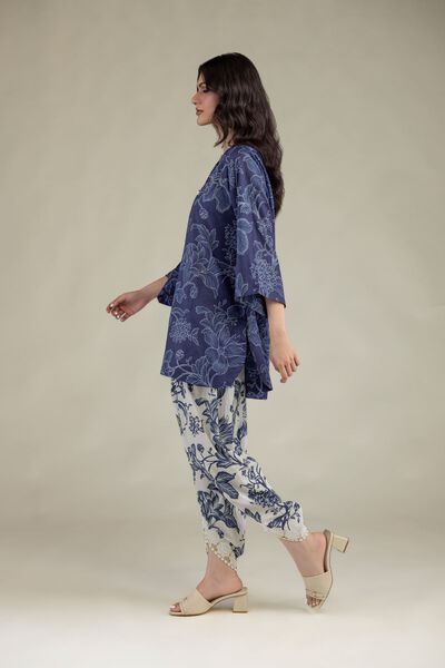 Embroidered | Cambric | Floral Cambric Pants | USD 30.00