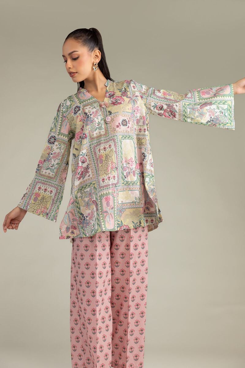 Printed | Cambric | Floral Cambric Kurta | USD 35.00