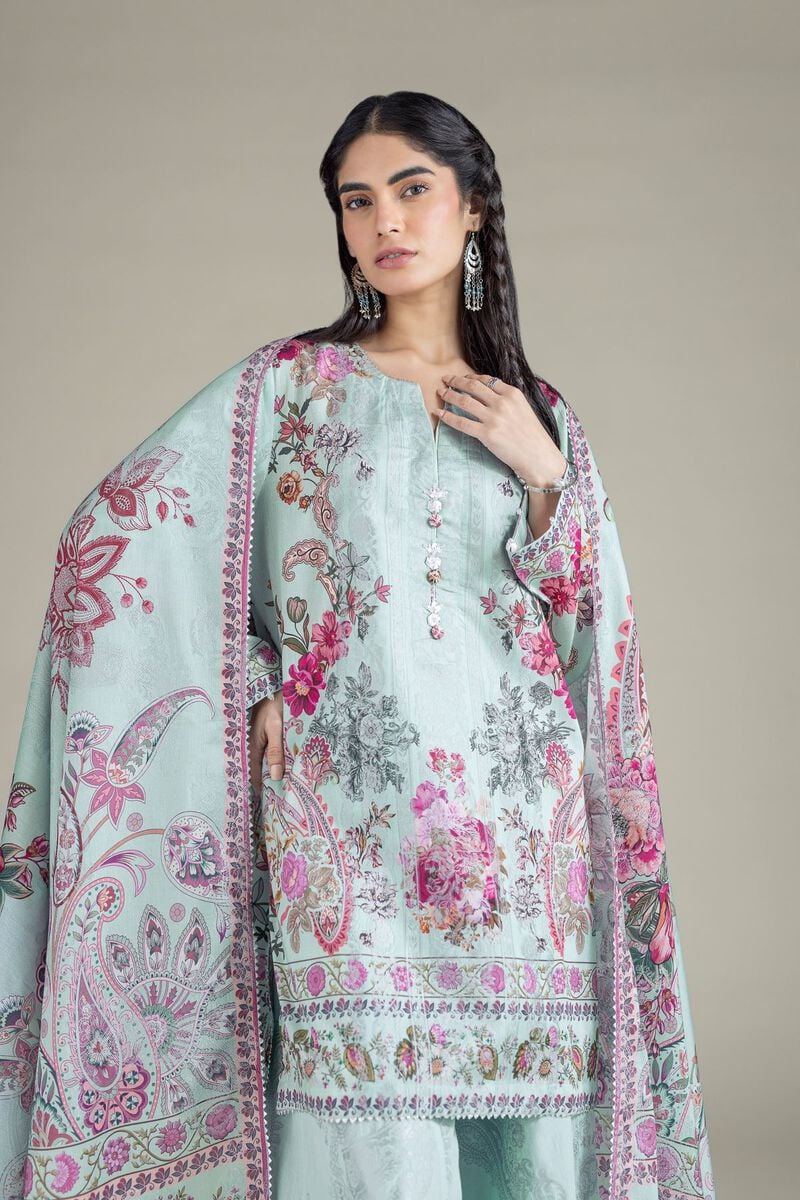 Printed | Jacquard | Tailored 3 Piece | USD 70.00