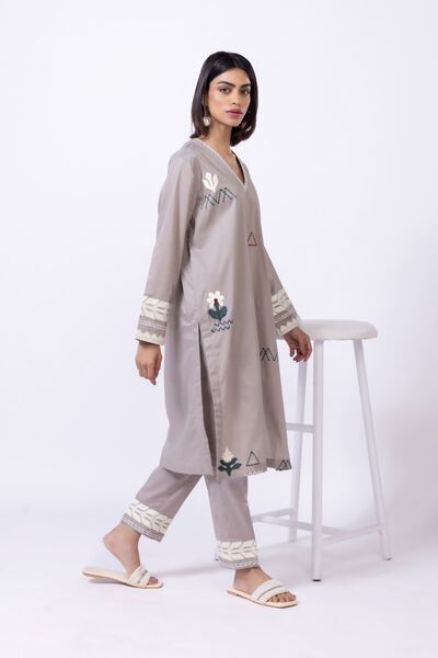Embroidered | Cambric | Pants | USD 17.00