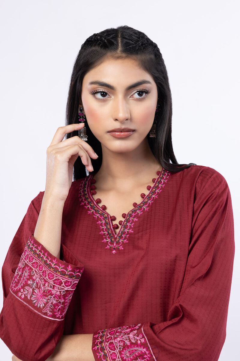 Embroidered | Cotton Dobby | Kurta | USD 17.50