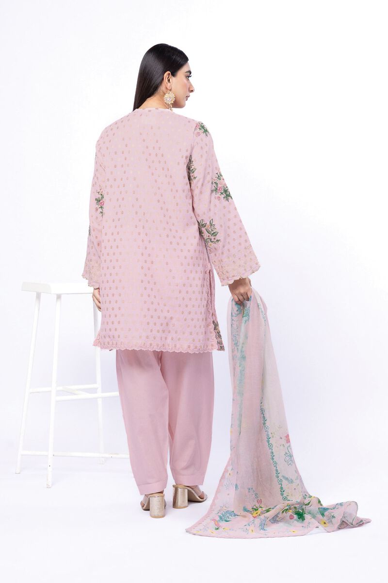 Embroidered | Jacquard | Tailored 3 Piece | USD 85.00