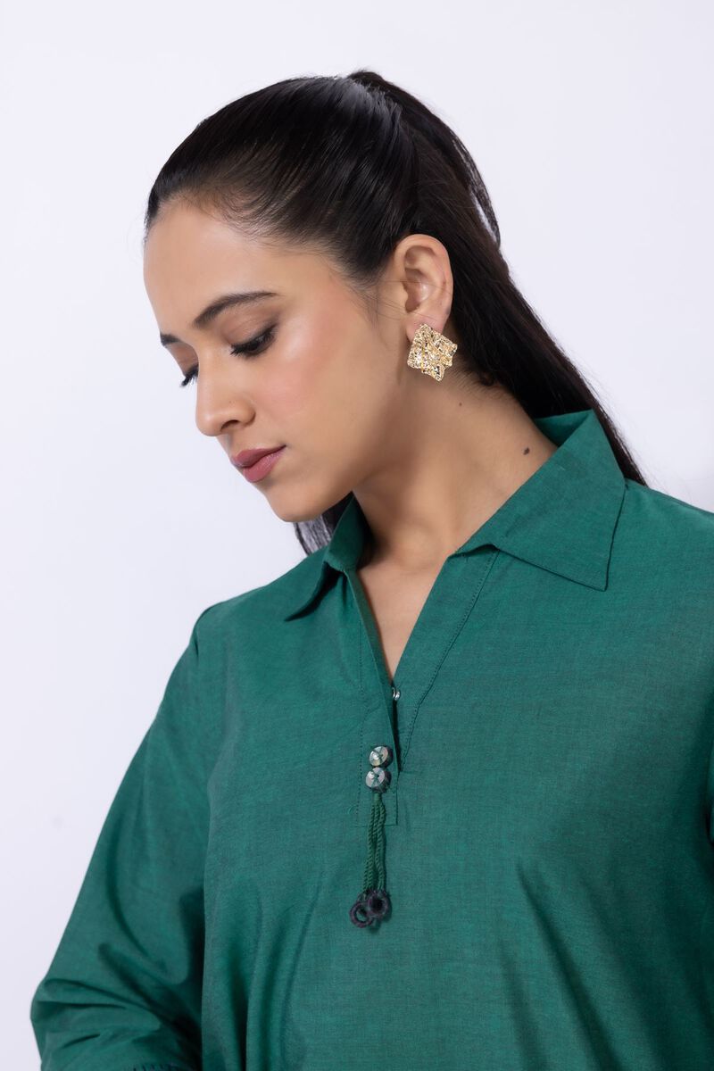 Dyed | Chambray | Kurta | USD 9.00