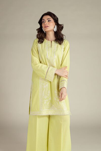 Embroidered | Cotton Dobby | Tailored Dobby 2-Piece | USD 60.00