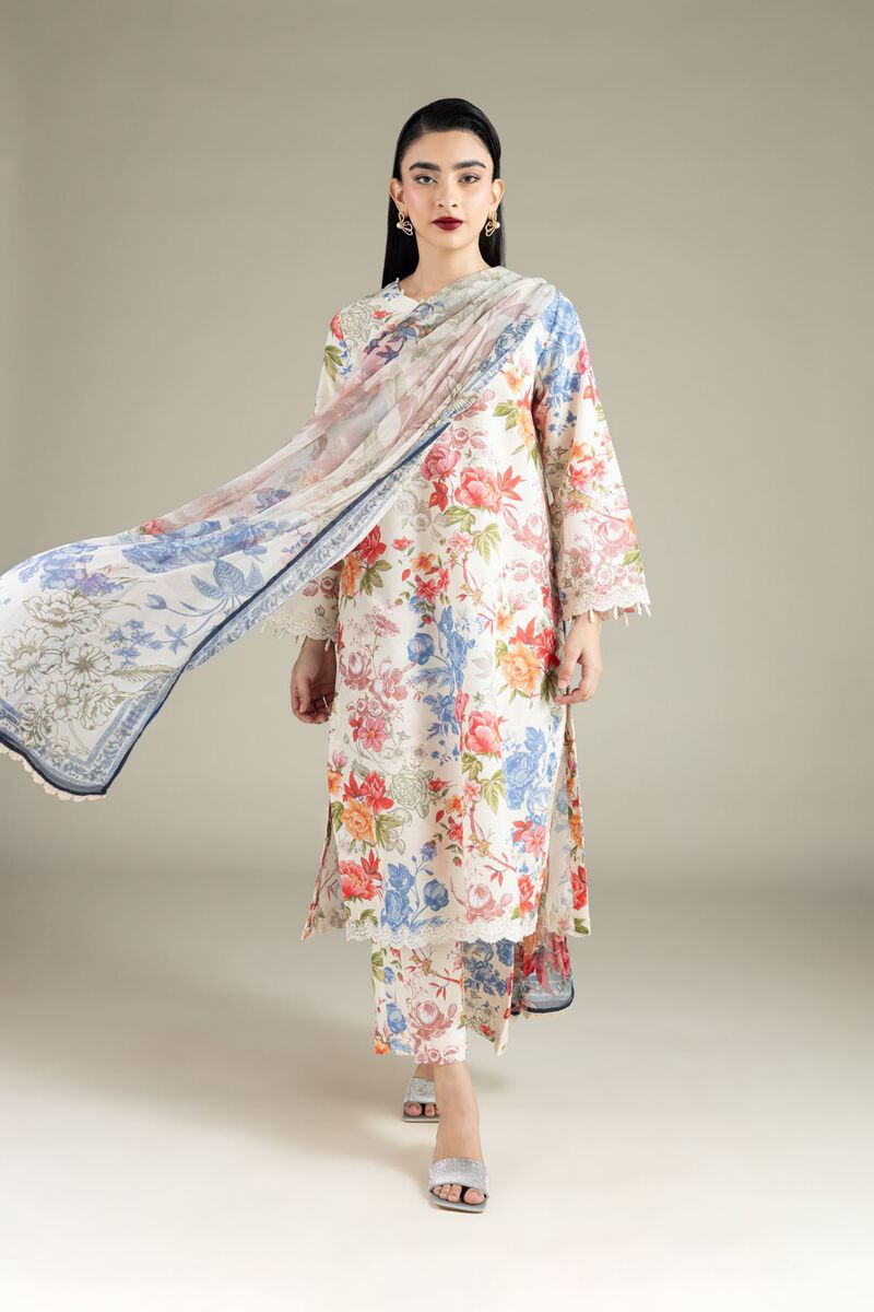 Printed | Chiffon | Dupatta | USD 18.00