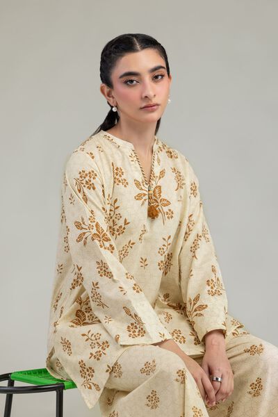 Printed | Cotton Dobby | Short Cotton Kurta | USD 35.00