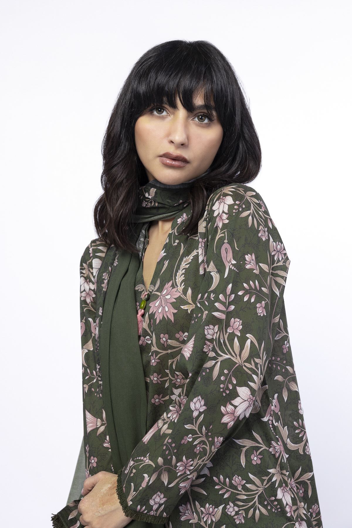 Buy Tailored 3 Piece | 0.0 N/A | SS2523AST-VG_MULTI | Khaadi