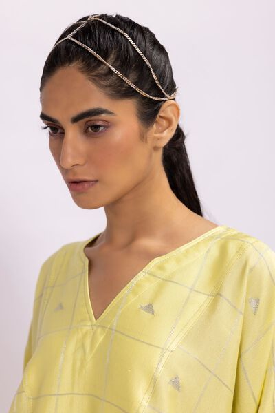 Drop Shoulder, YELLOW, hi-res