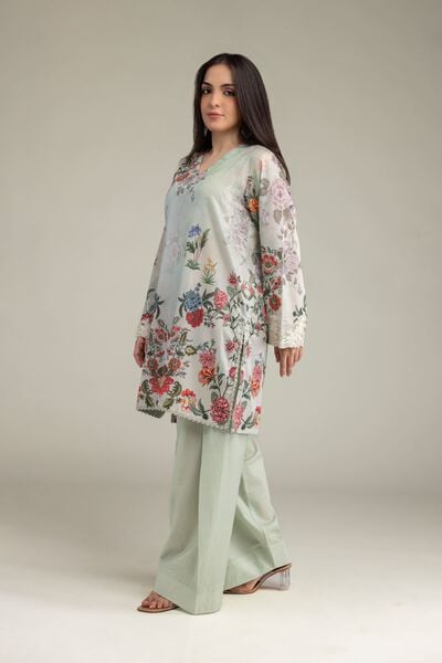 Embroidered | Cambric | Tailored 2 Piece | USD 55.00