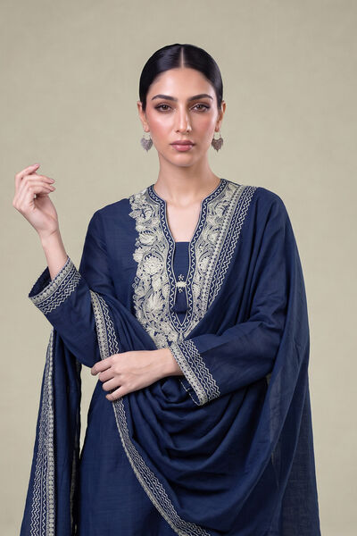 Embroidered | Light Khaddar | Light Khaddar Dupatta | USD 35.00