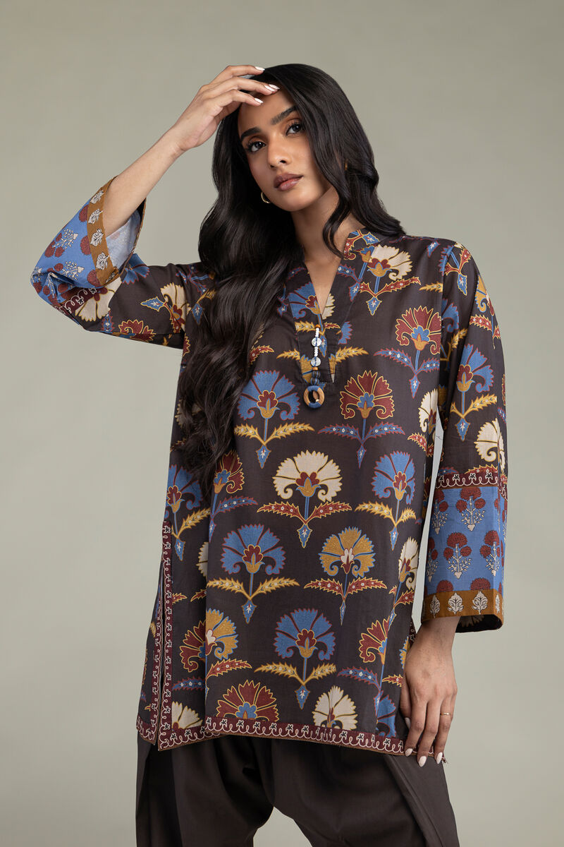 Printed | Cambric | Floral Cambric Kurta | USD 35.00