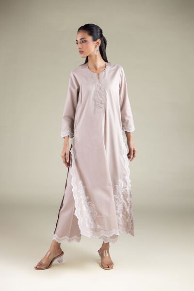 Embroidered | Cotton Dobby | Pants | USD 30.00