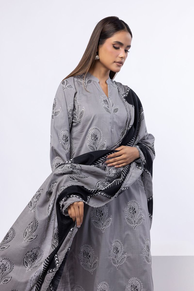 Printed | Slub Lawn | Dupatta | USD 10.00