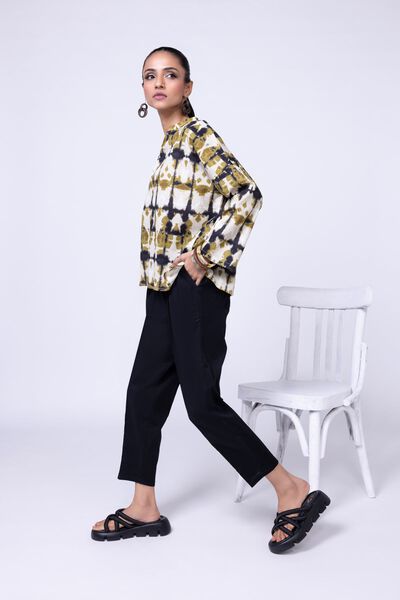 Dyed | Ripple Crinkle | Trousers | USD 6.00