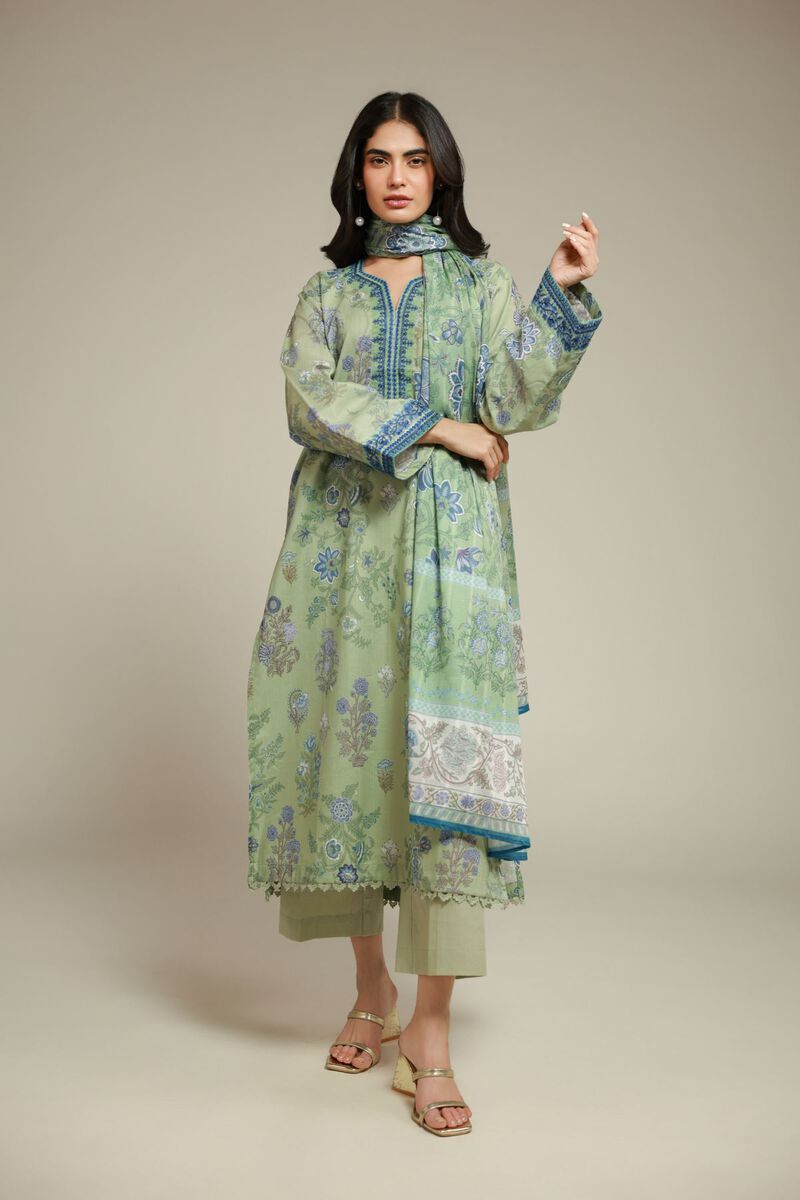 Embroidered | Textured Lawn | 3-Piece Tailored Lawn | USD 65.00