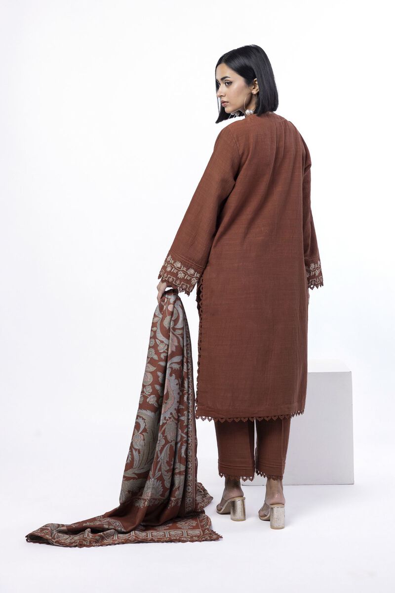 Embroidered | Khaddar | Tailored 3 Piece | USD 70.00