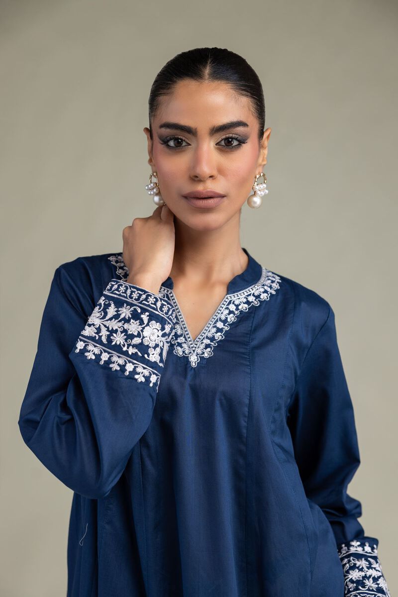 Embroidered | Cambric | Cambric 2-Piece Tailored | USD 55.00