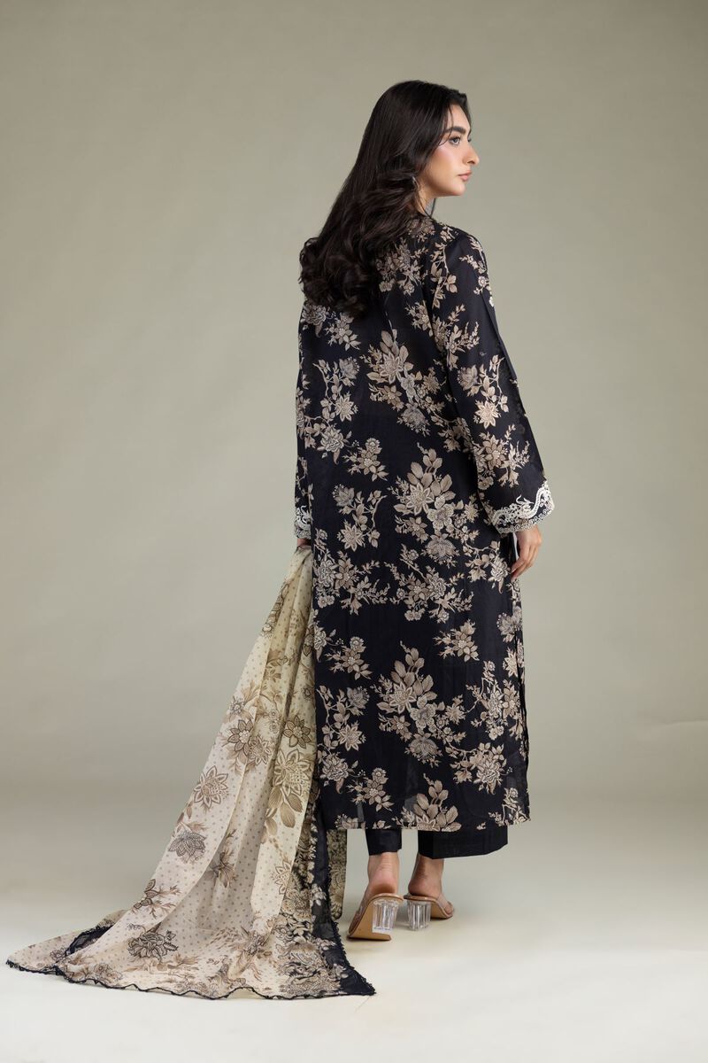 Embroidered | Cambric | 3-Piece Tailored Set | USD 70.00
