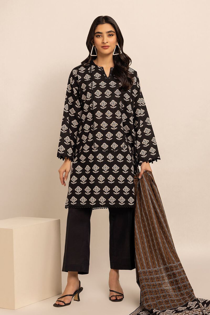 Printed | Light Khaddar | Fabrics 3 Piece | null
