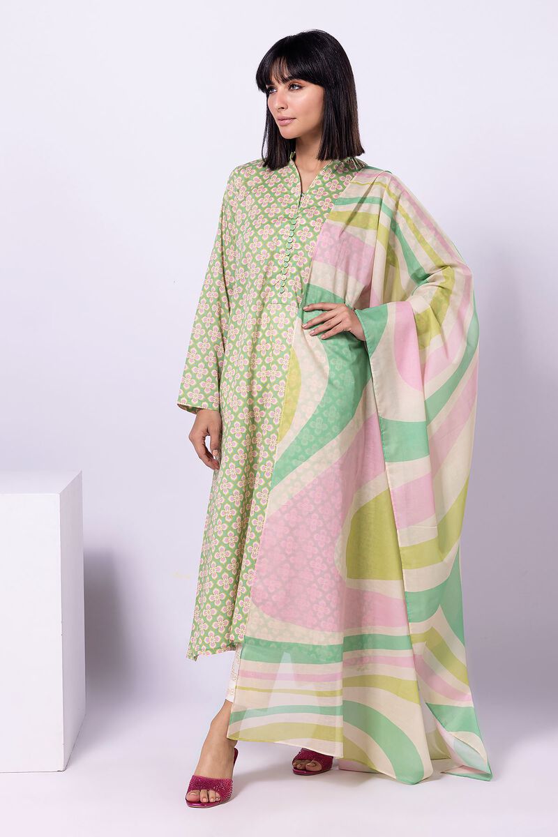 Printed Lawn | Top Dupatta | Fabrics 2 Piece | null
