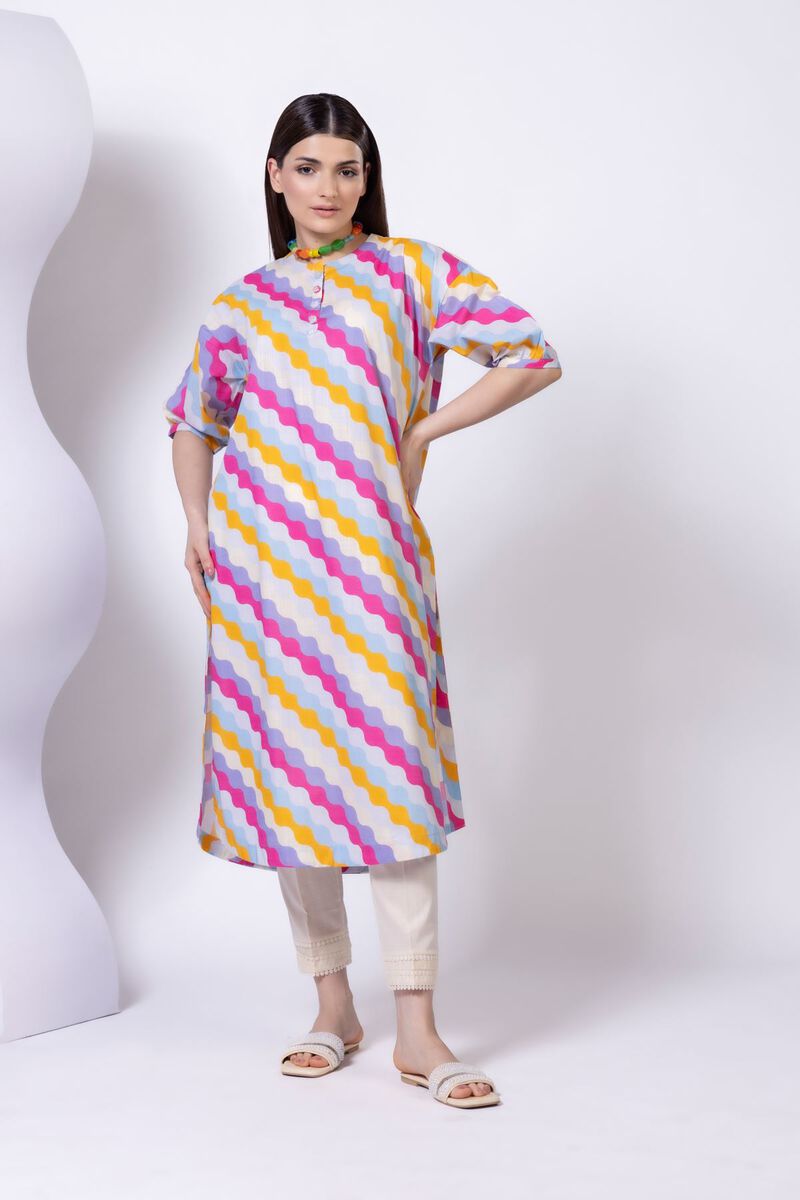 Printed | Crosshatch Poplin | Pants | USD 4.50