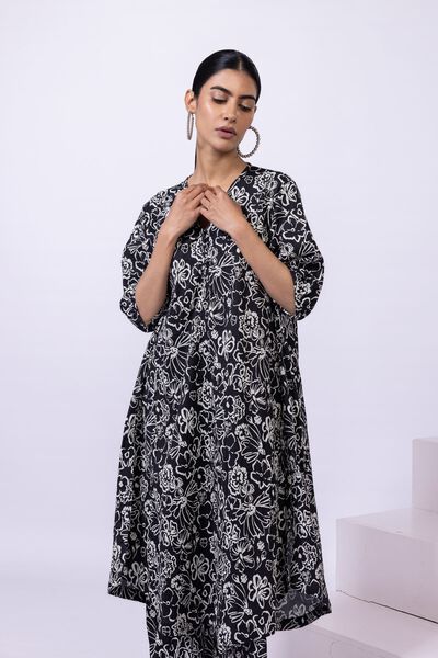 Printed | Ripple Crinkle | Kurta | USD 12.50