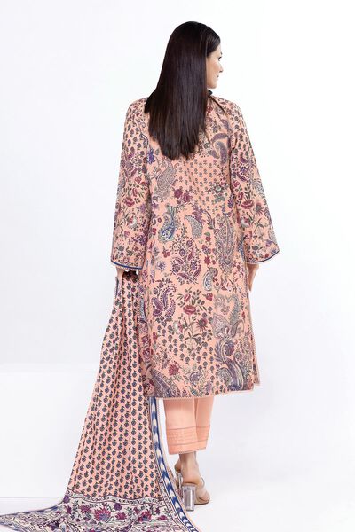 Printed | Slub Lawn | Fabrics 3 Piece | USD 20.00