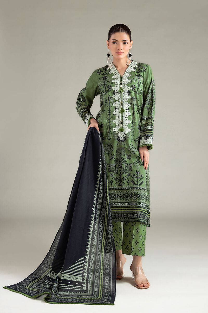 Embroidered | Lawn | Tailored 3-Piece Lawn | USD 60.00