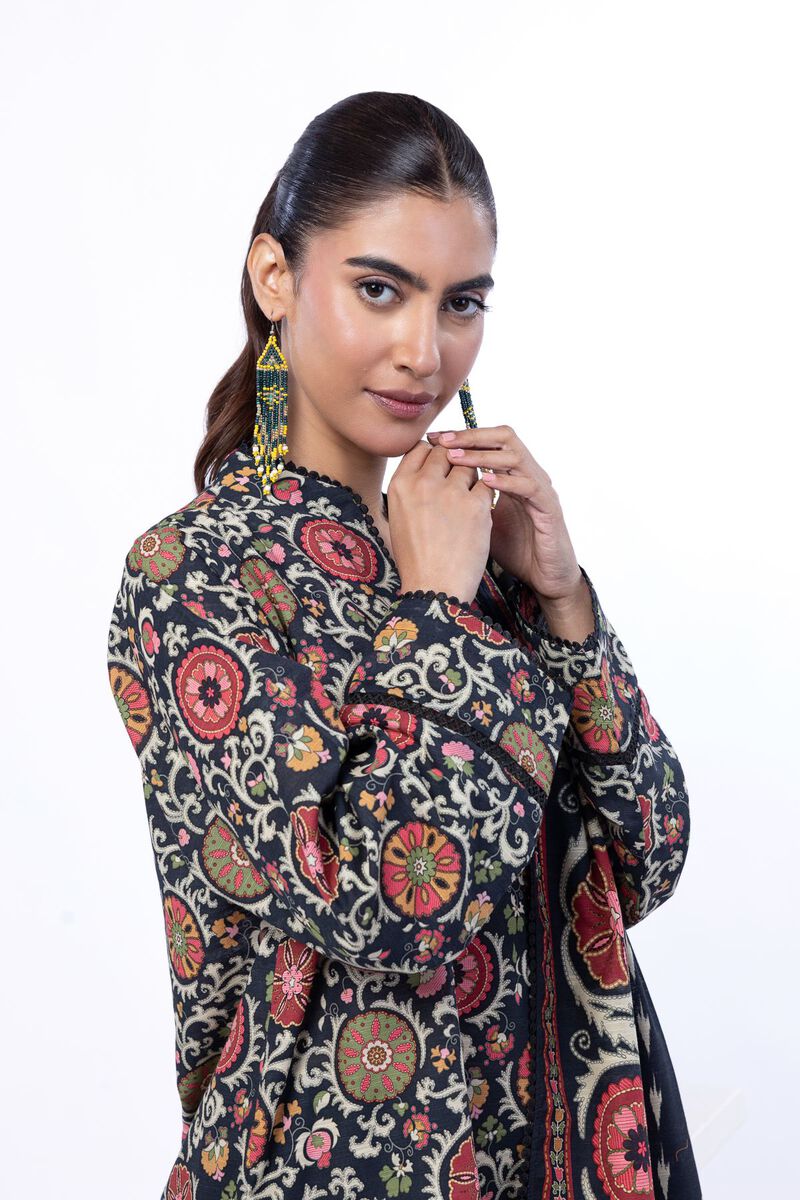 Printed | Light Khaddar | Tailored 3 Piece | USD 22.50