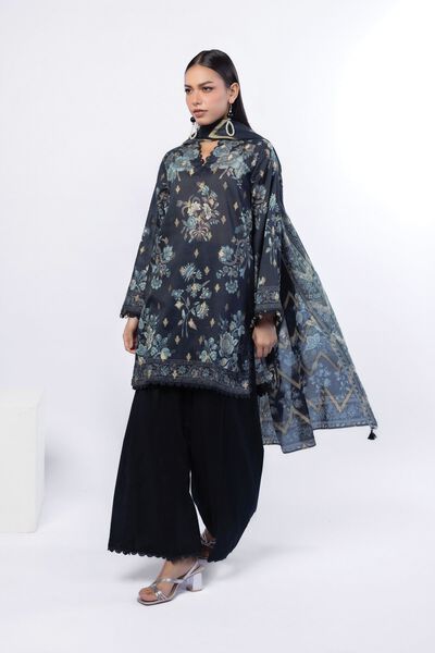 Printed | Jacquard | Tailored 3 Piece | USD 70.00