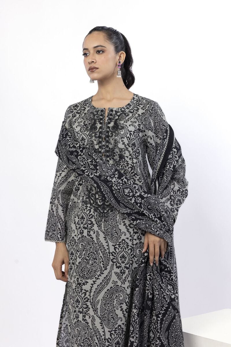 Embroidered | Light Khaddar | Tailored 3 Piece | USD 50.00