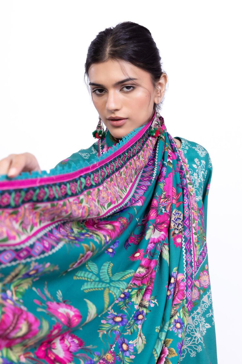 Printed | Satin | Dupatta | USD 22.00