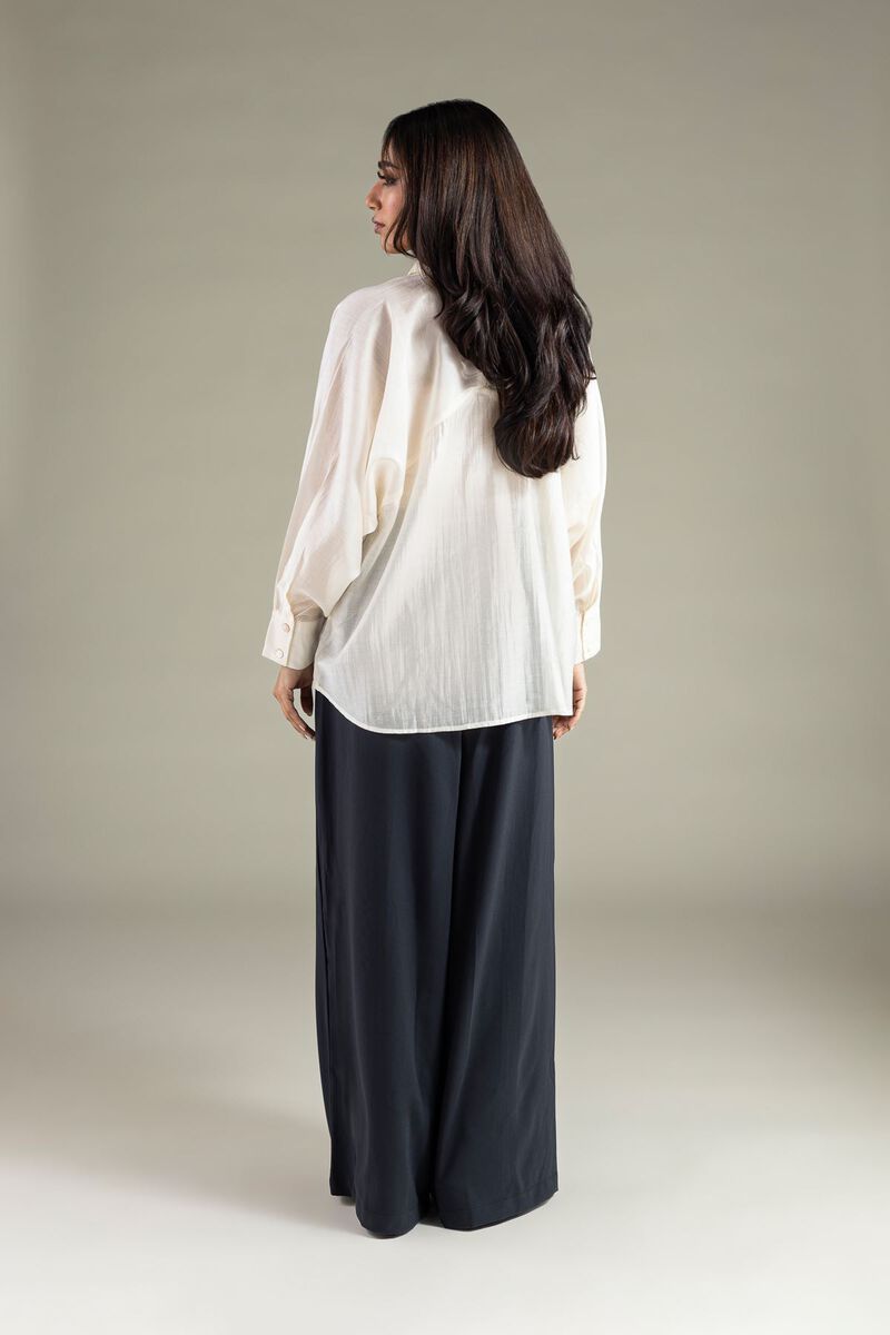 Embroidered | Raw Silk | Shirt | USD 17.50