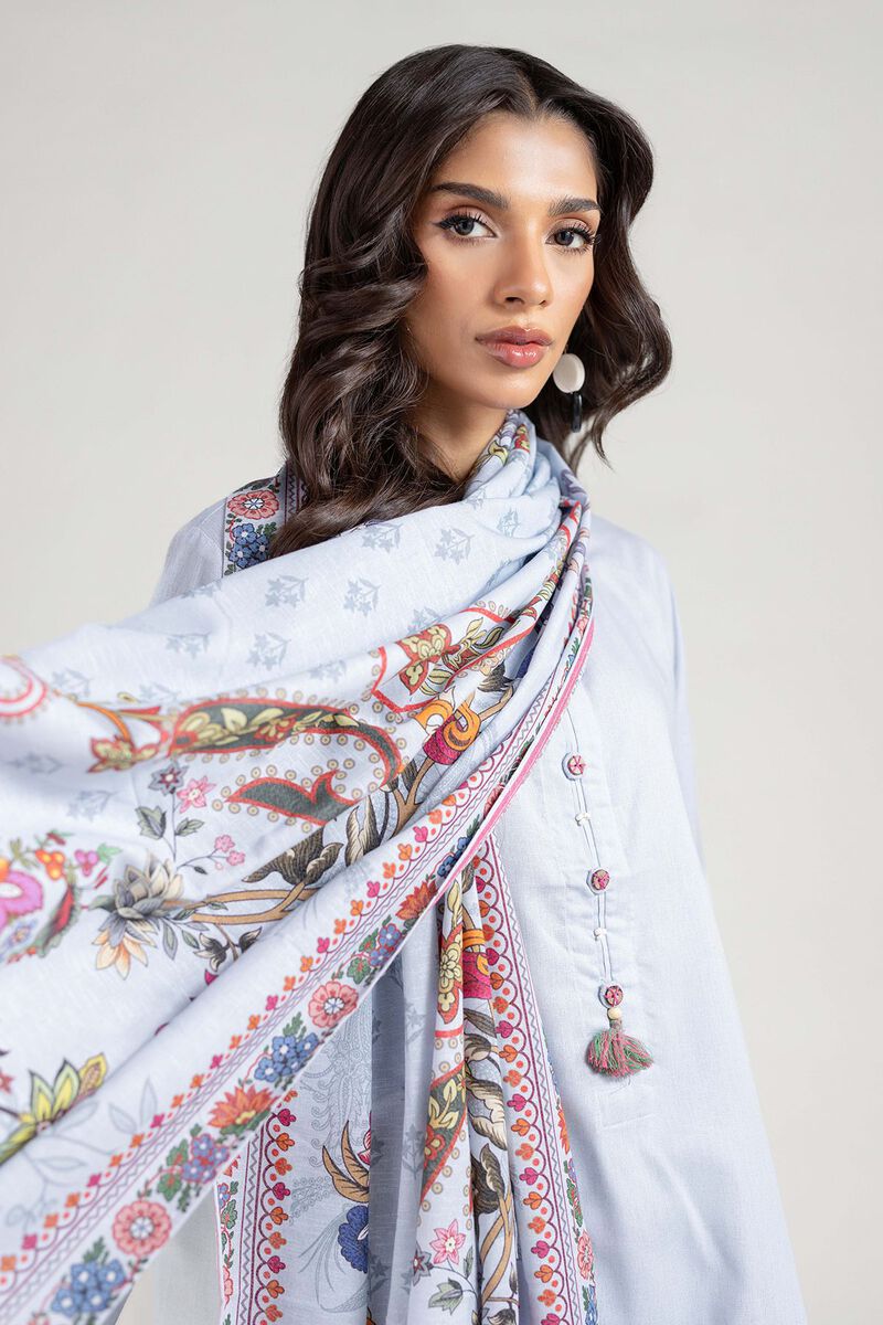 Printed | Karandi | Tailored 3 Piece | null