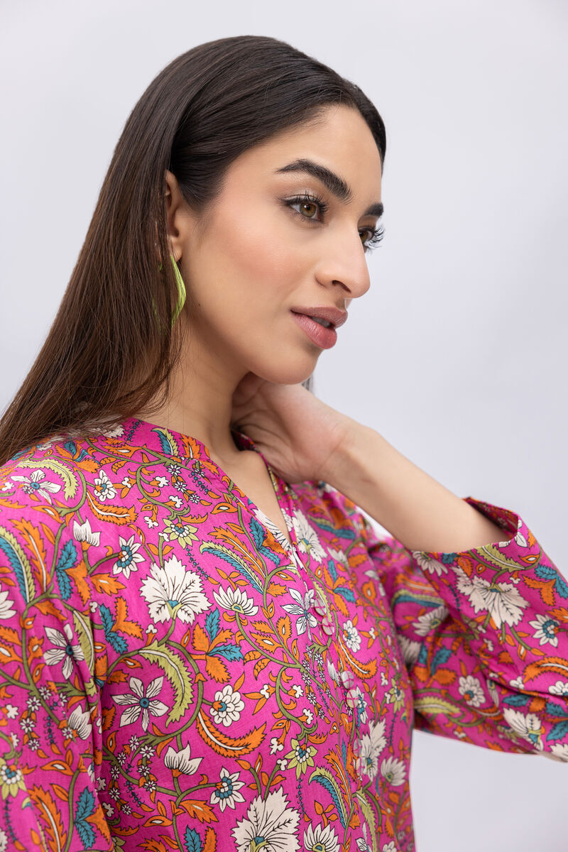 Printed | Crosshatch Poplin | Kurta | USD 7.50