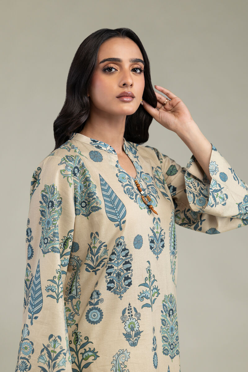 Printed | Cambric | Floral Cambric Kurta | USD 35.00