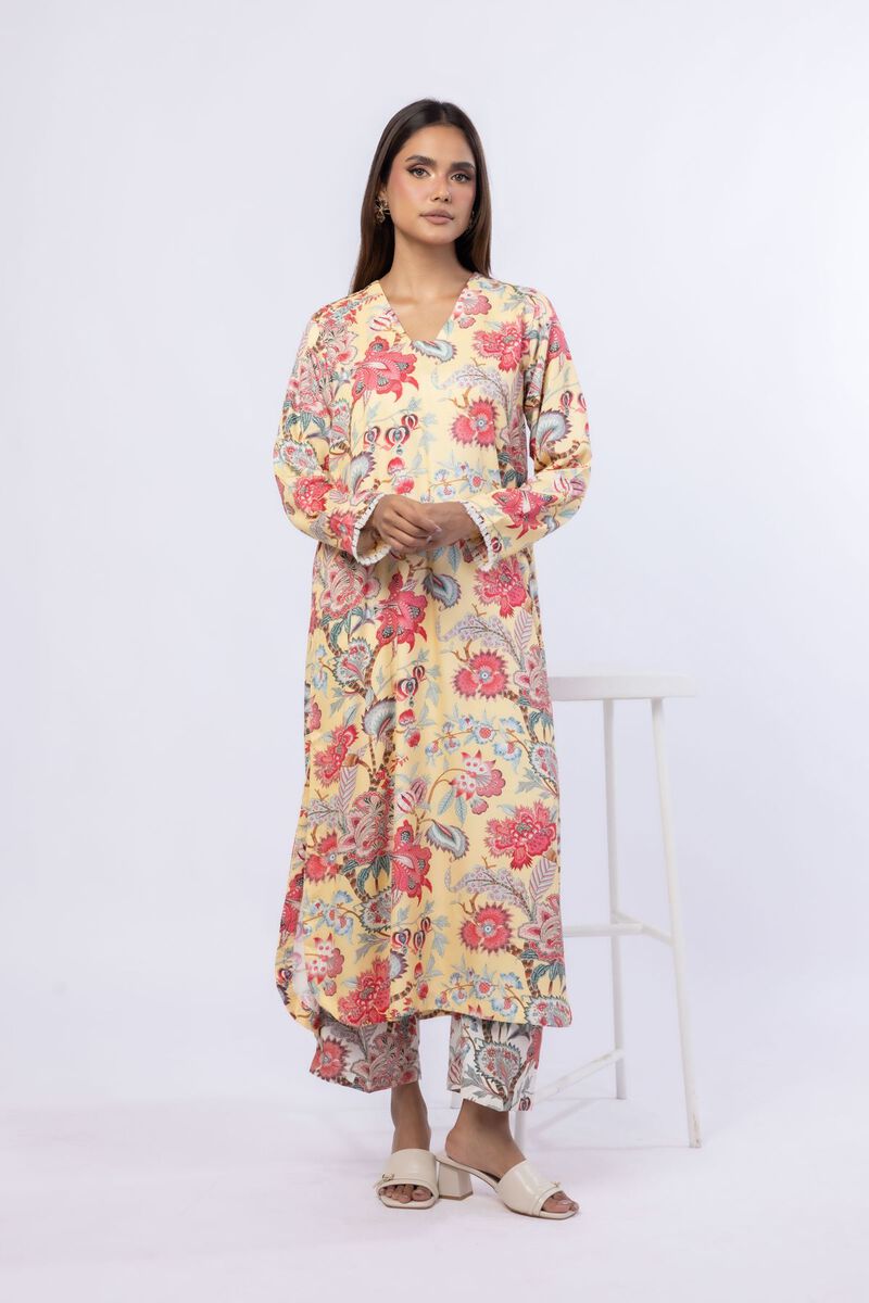 Printed | Viscose Crepe | Pants | USD 7.50
