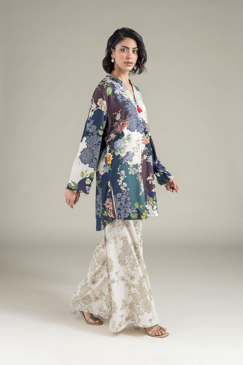 Printed | Marina | Floral Relaxed Pants | USD 15.00