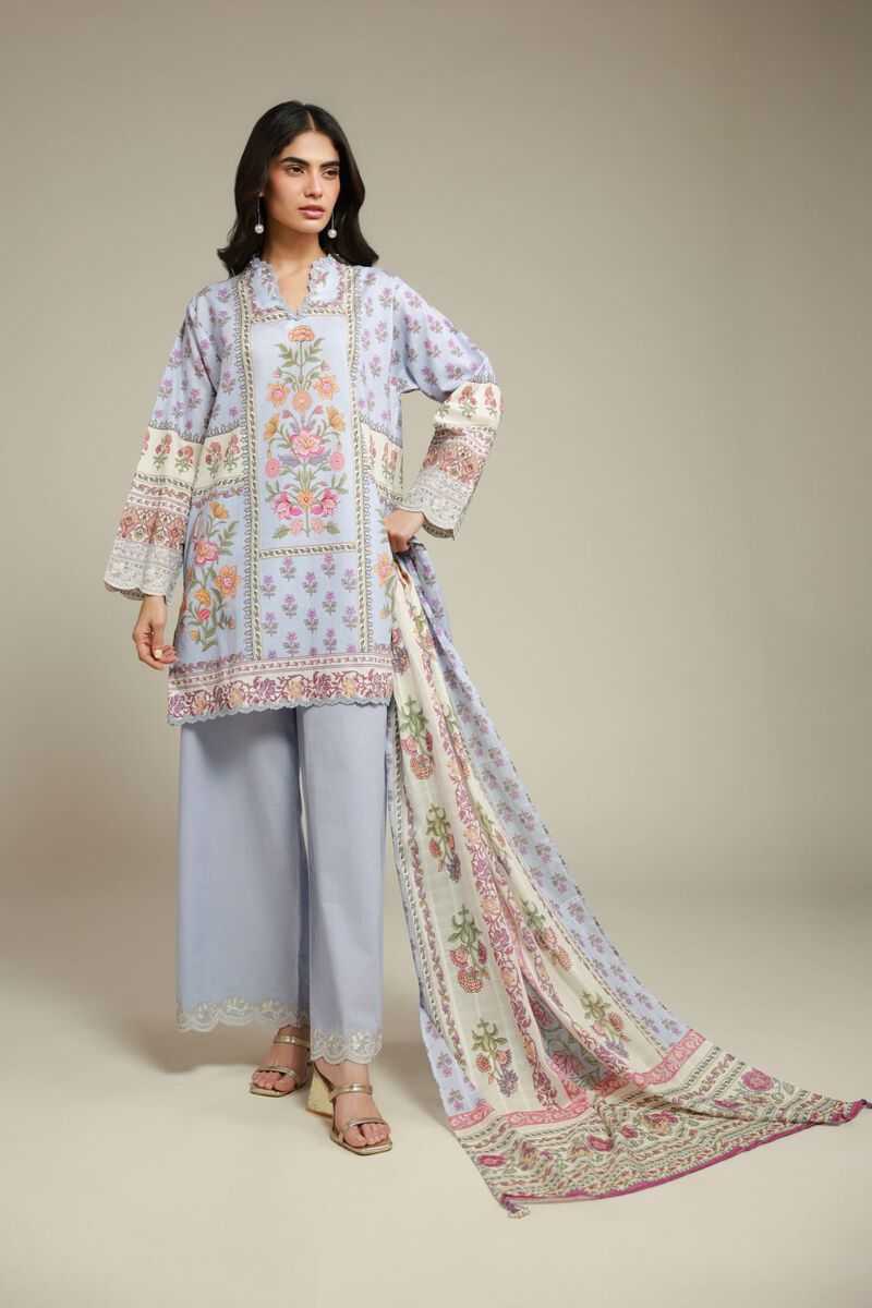 Embroidered | Textured Lawn | Lawn Tailored 3-Piece | USD 65.00