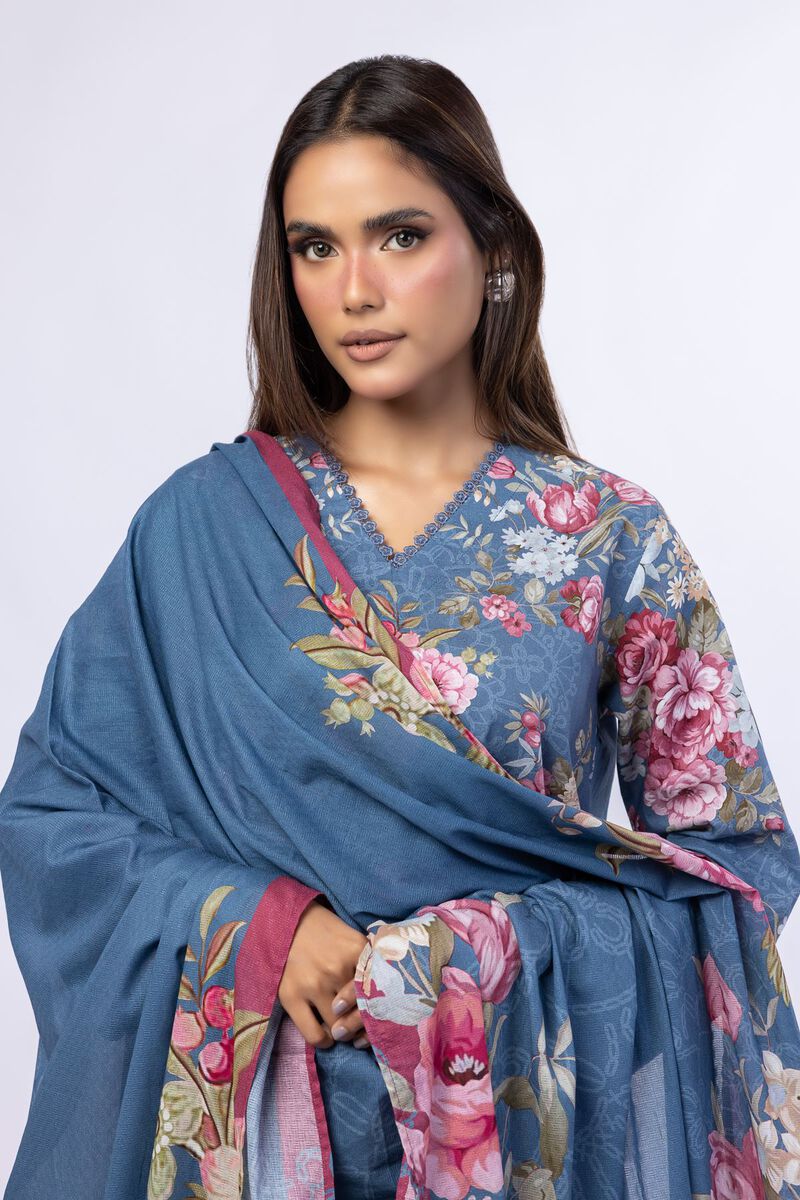 Printed | Cotton Square | Dupatta | USD 7.50