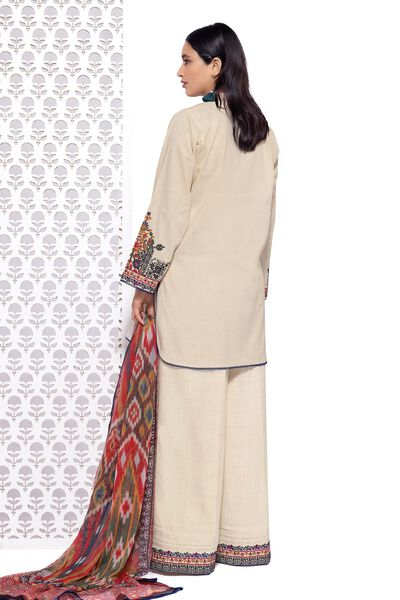 Embroidered | Crosshatch | Tailored 3 Piece | USD 25.50