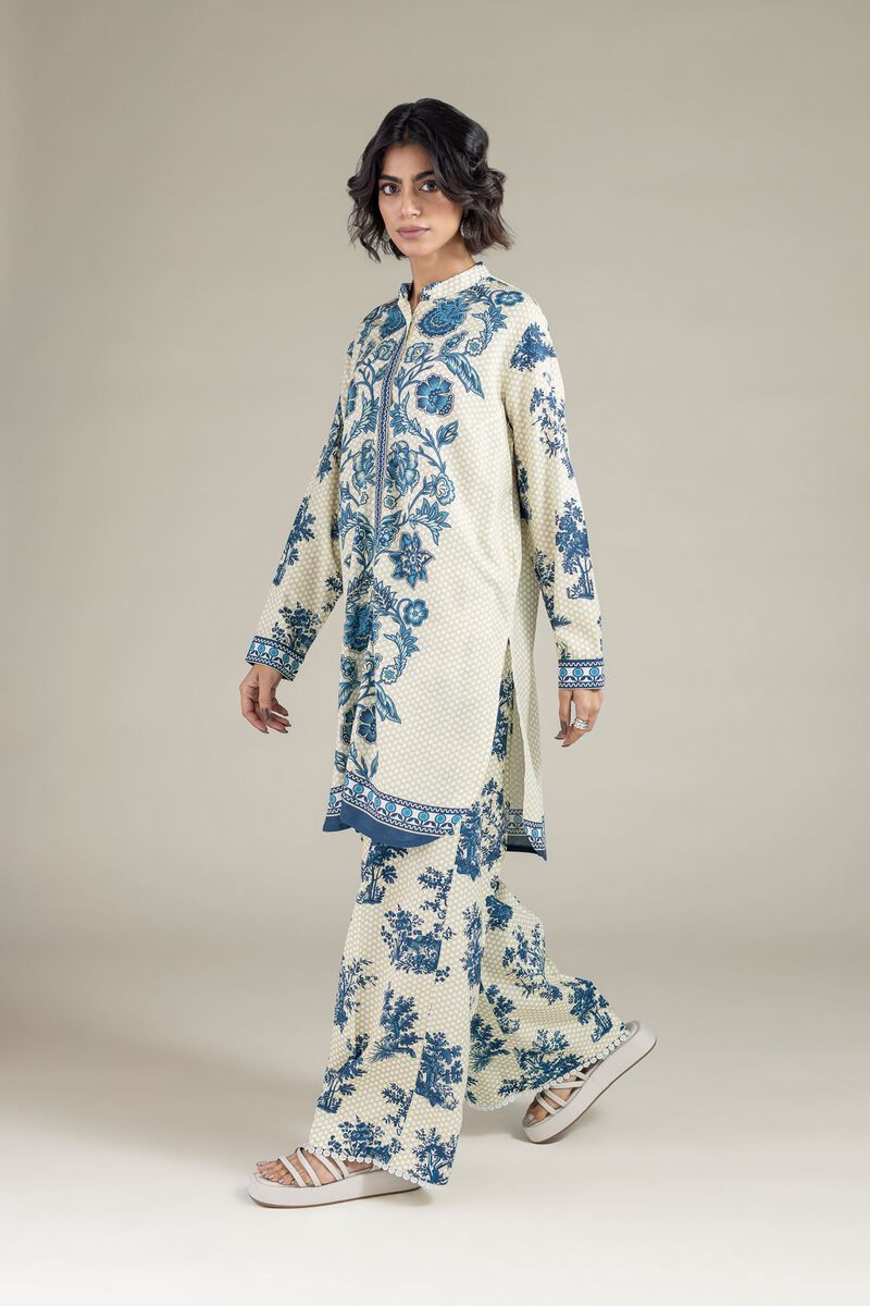 Printed | Raw Silk | Kurta | USD 30.00