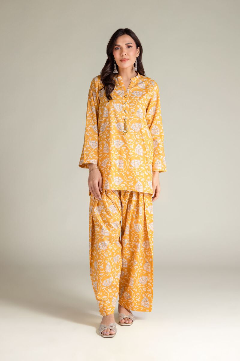 Embroidered | Cambric | Floral Short Kurta | USD 30.00