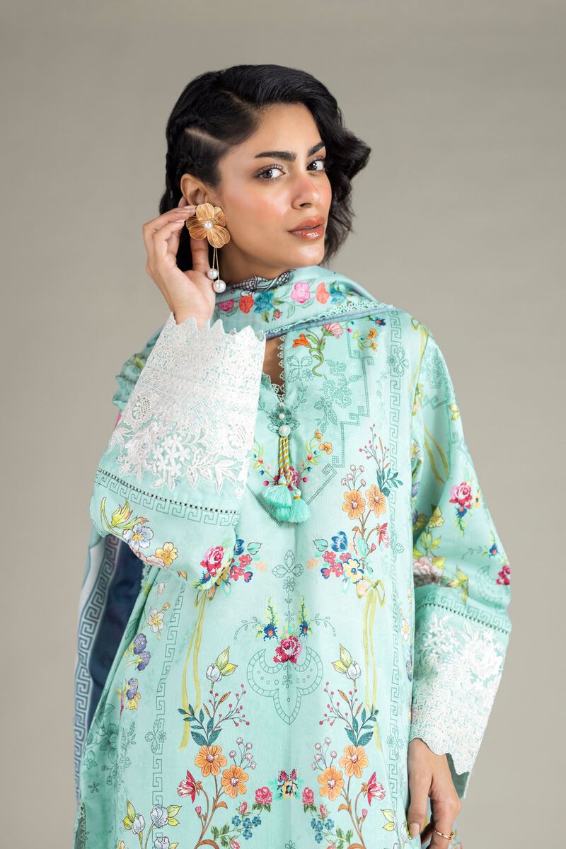 Printed | Jacquard | Tailored 3 Piece | USD 70.00