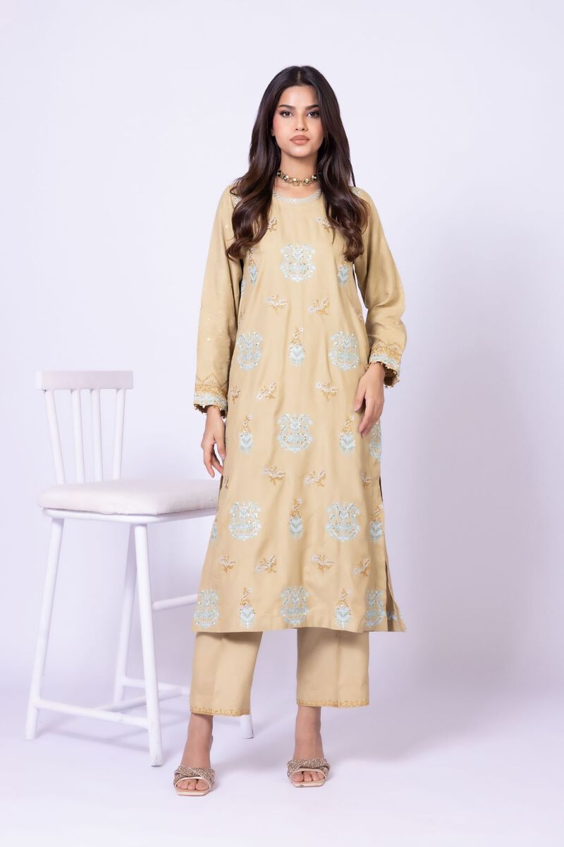 Embroidered | Viscose Oak Silk | Kurta | USD 60.00