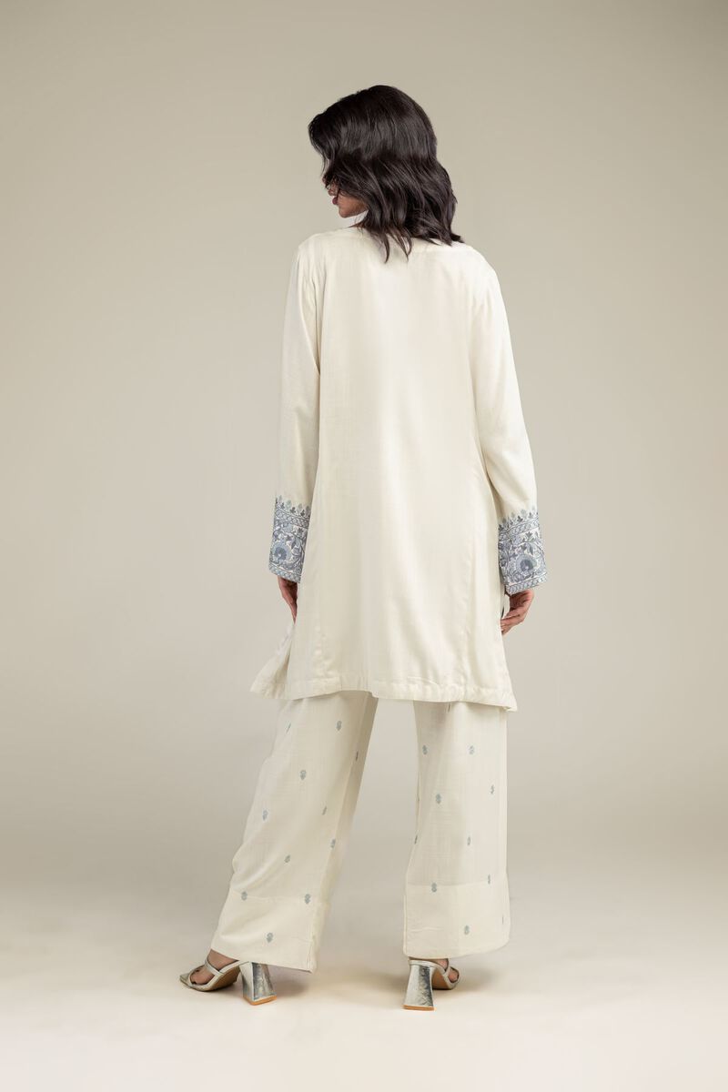 Embroidered | Raw Silk | Kurta | USD 60.00